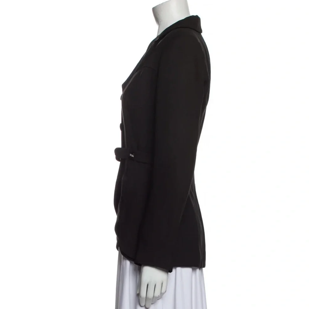 Alberto Makali Button‎ Blazer in Black Size 4